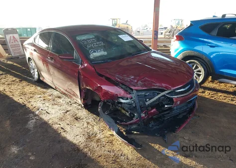 2016 Chrysler 200 Limited из США, поврежденный, VIN 1C3CCCAB8GN174258